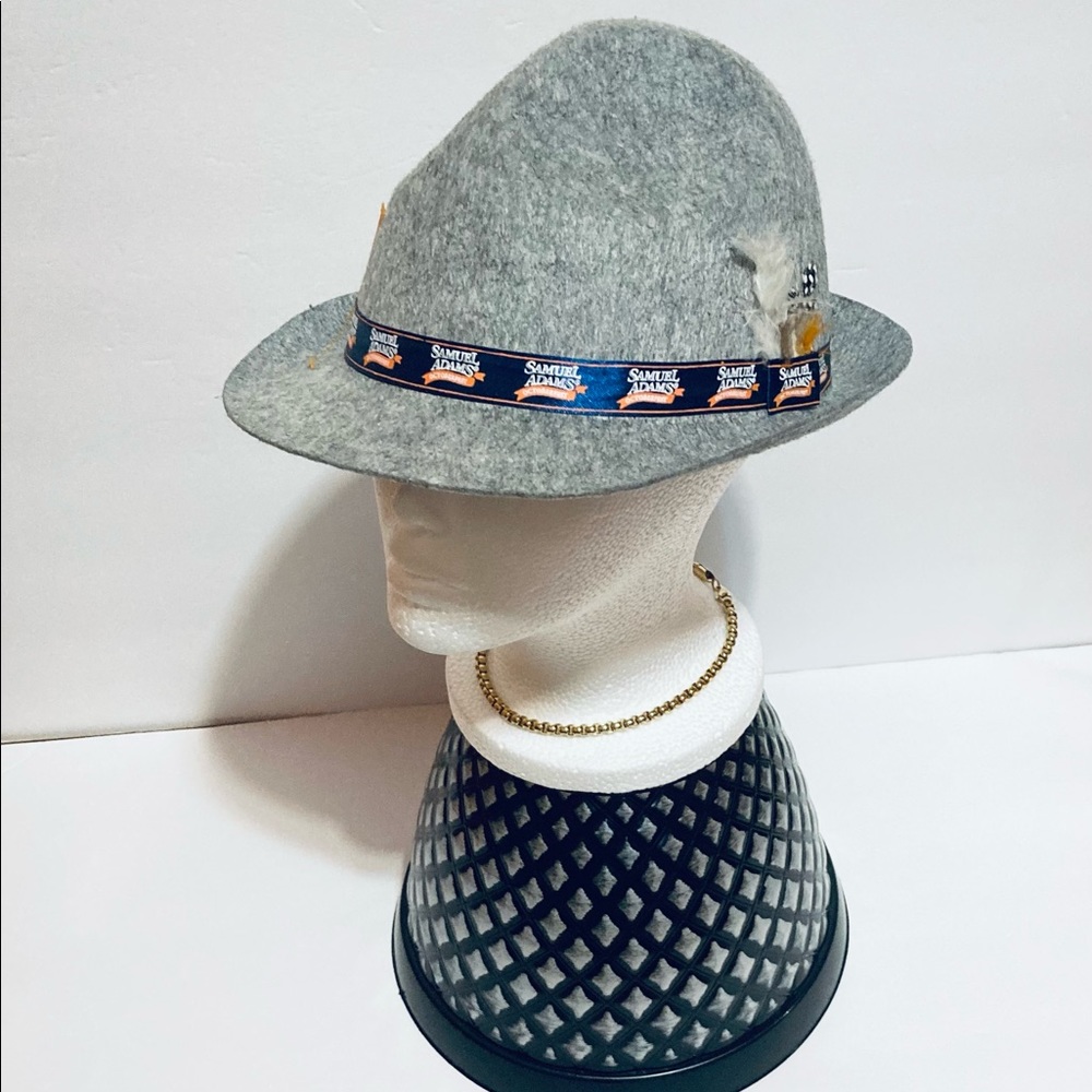 Samuel Adams Octoberfest Beer, Fedora Hat Oktoberfest Feathers polyester, OS